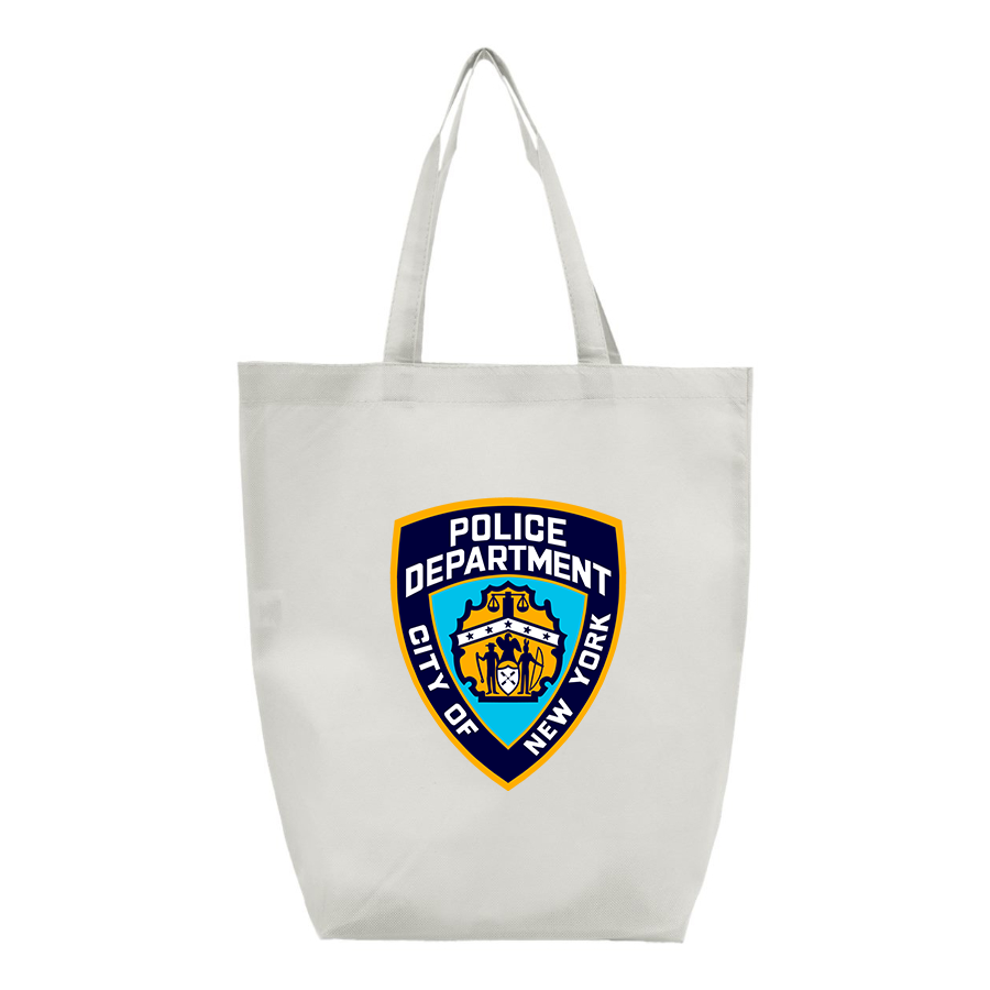 NYPD Q-Tees  Non-Woven Gusset Bottom Tote
