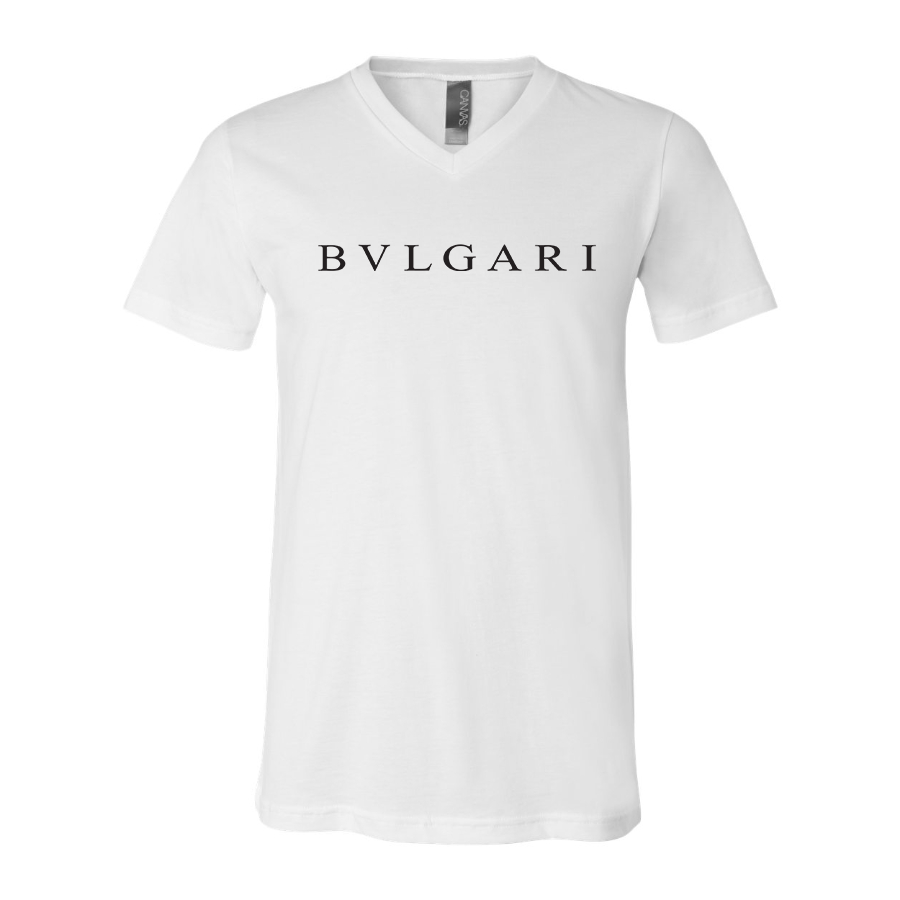 Men's BVLGARI BELLA  CANVAS  Jersey V-Neck Tee