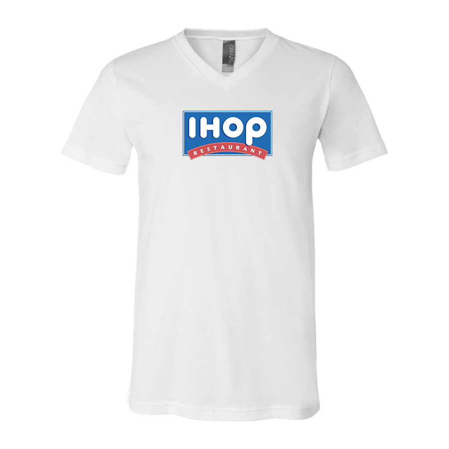 Men's ihop BELLA  CANVAS  Jersey V-Neck Tee