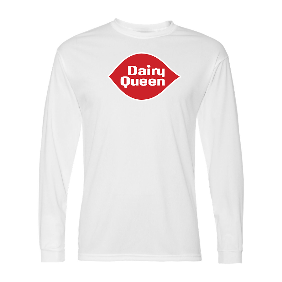 Men's Dairy Queen Polyester Long Sleeve T-Shirt