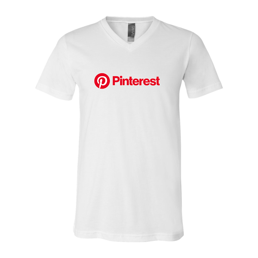 Men's Pinterest BELLA  CANVAS  Jersey V-Neck Tee