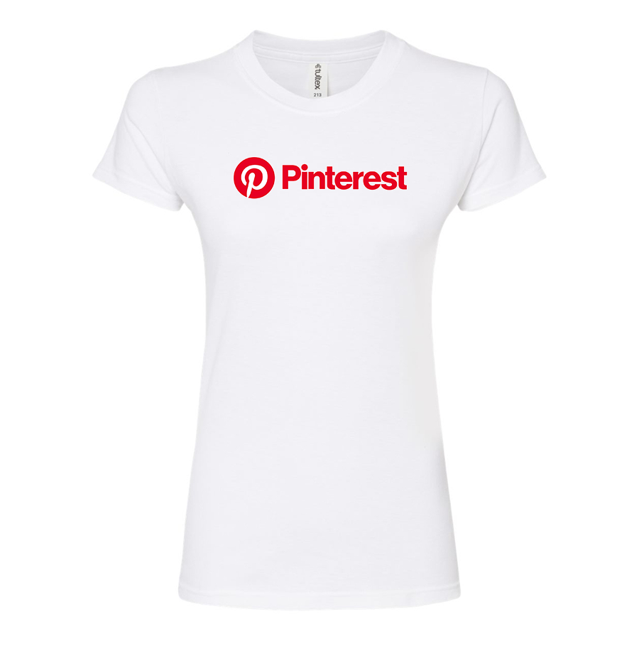 Women's Pinterest  Round Neck T-Shirt
