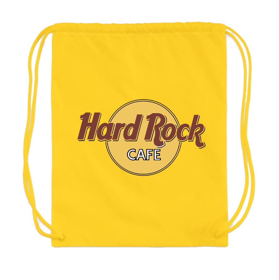 Hard Rock Cafe Drawstring Bag