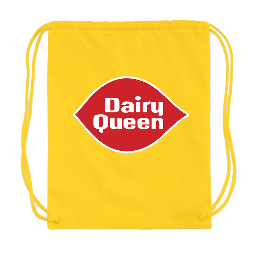 Dairy Queen Drawstring Bag