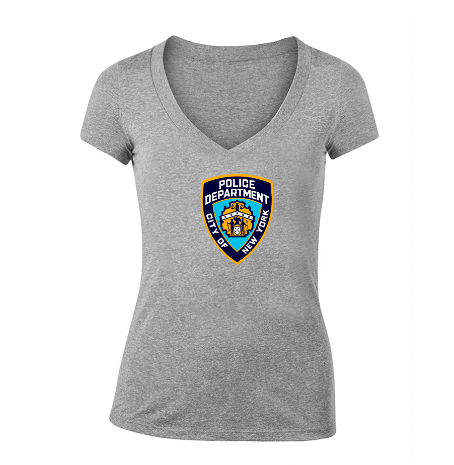 Women's NYPD V-Neck T-Shirt