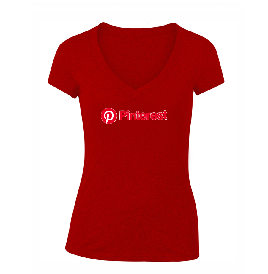 Women's Pinterest V-Neck T-Shirt
